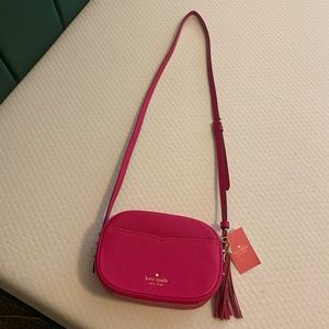 Hot pink Kate spade crossbody purse